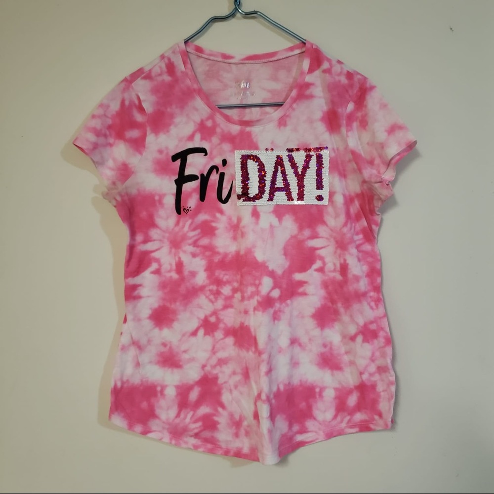 Justice t-shirt with sequins - Picture 5 of 5
